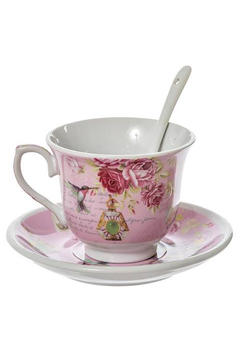 Ceramic Cup/saucer/spoon Set/2