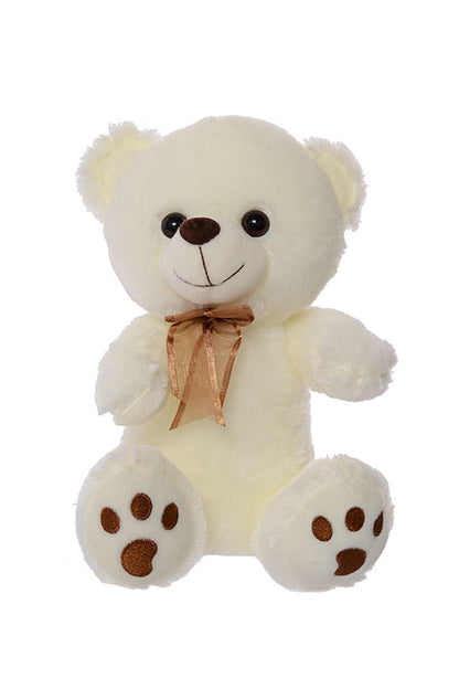 10" Bear With Bow Ivory