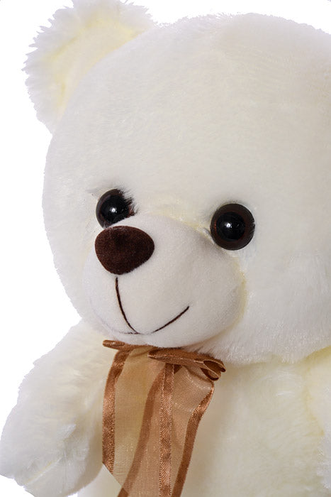 10" Bear With Bow Ivory