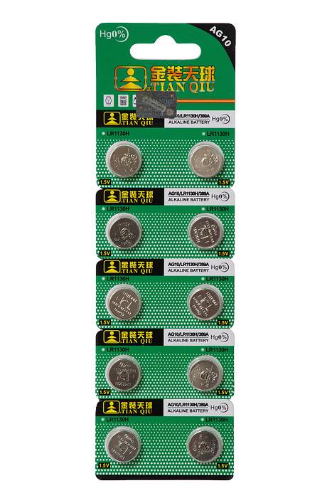 3 Volt Coin Batteries Silver
