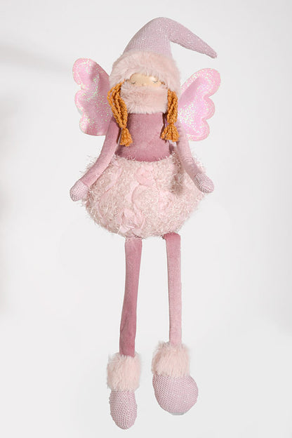 24" Sitting Angel Pink