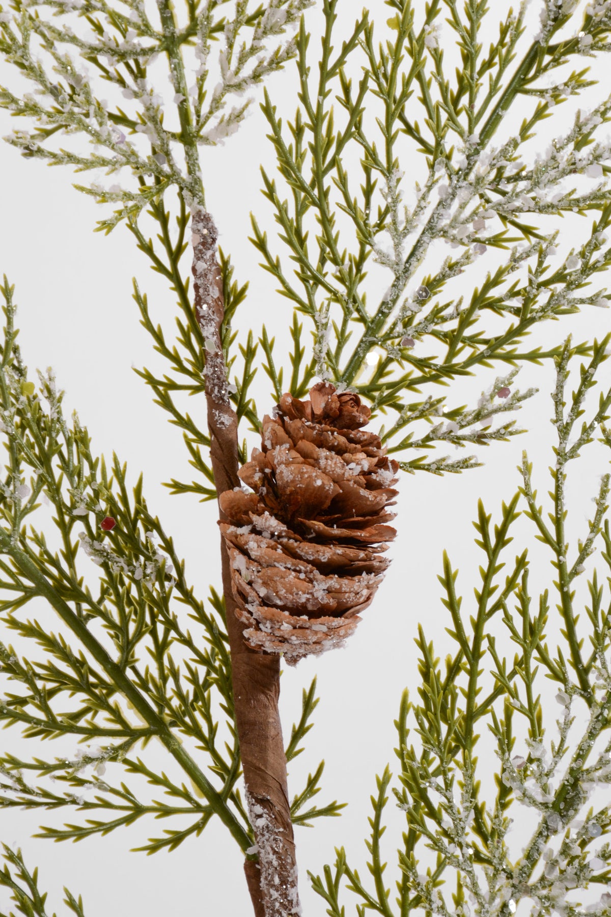 29.5" Cypress Pinecone Spray Green