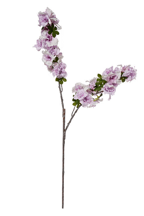 40" Silk Cherry Blossom Spray Lavender