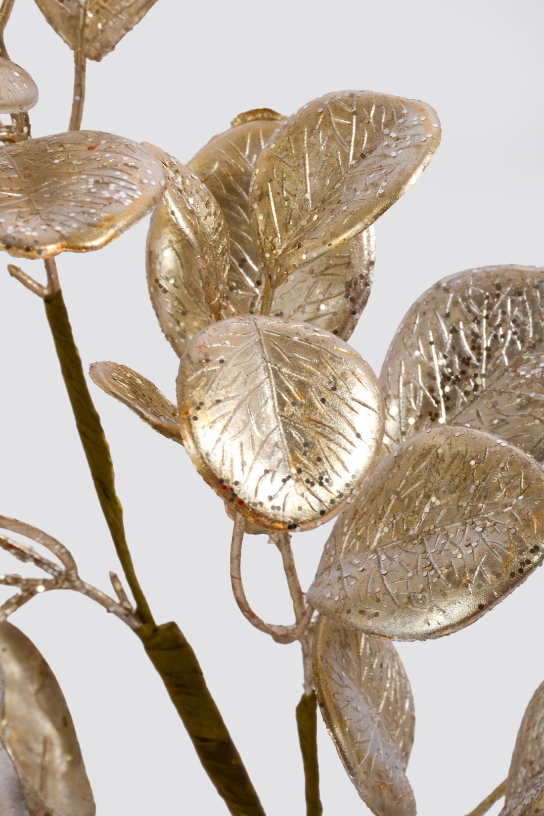 26" Glitter Ruscus Spray Champagne