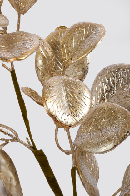 26" Glitter Ruscus Spray Champagne