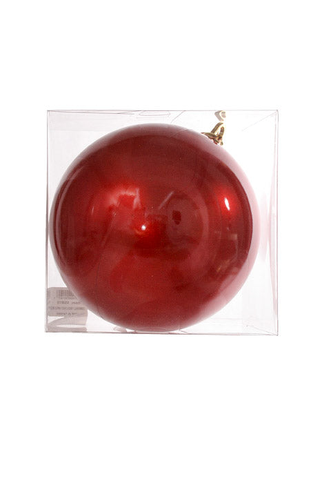 200Mm Ball Ornament (Red)