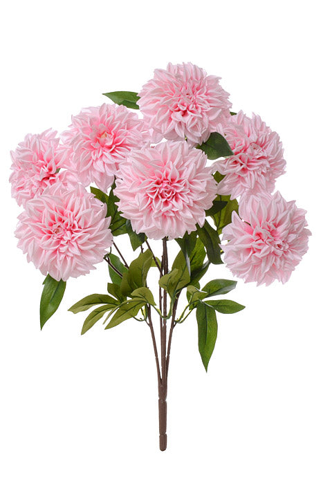 23" Silk Dahlia Bush Pink