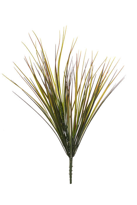 21" Grass Bush Green/Red