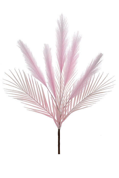 28" Pampas Grass Spray Pink