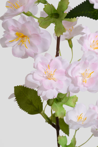 45" Silk Cherry Blossom Spray Light Pink
