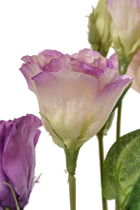 30&quot; Silk Lisianthus Spray Purple
