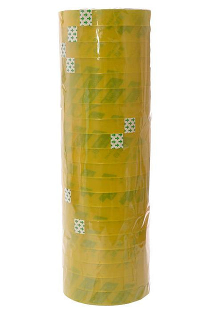 15mm X 50m Crystal Tape Clear Pkg-20