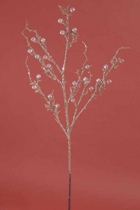 42" Jewelled/bead Branch Platinum
