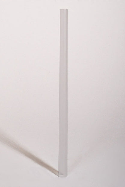 8.25" Flower Gerbera Straw Clear Pkg/250