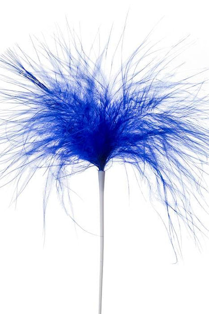 7" Feather Picks Royal Blue Pkg/12