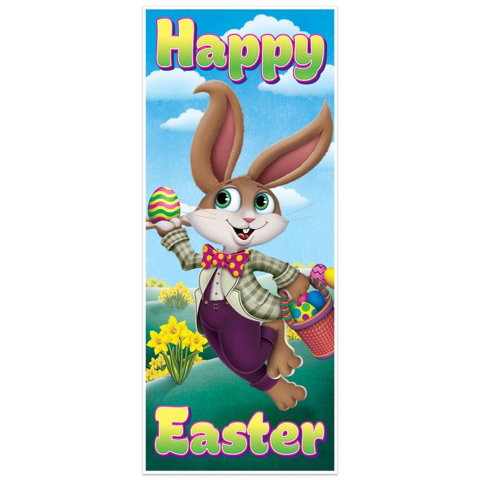 6Ft Easter Door Cover Multi Color