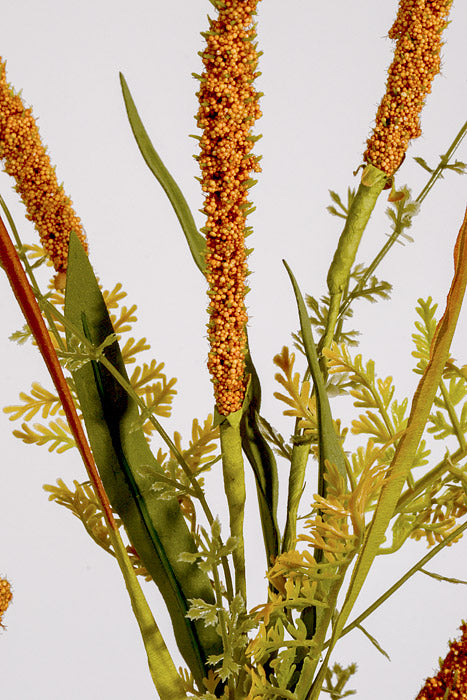 34" Grass/Tail Stem Mustard/Green