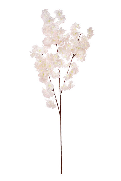 39" Silk Cherry Blossom Spray Light Pink