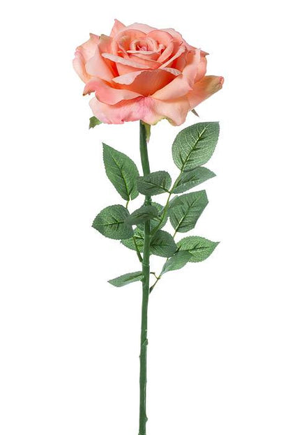 26" Diana Rose Spray Salmon