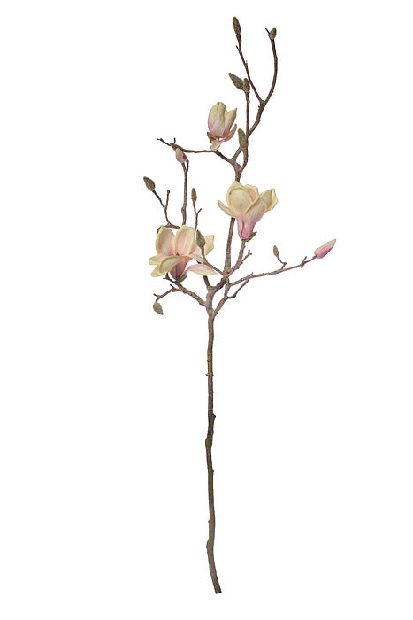 41" Silk Magnolia Spray Light Pink