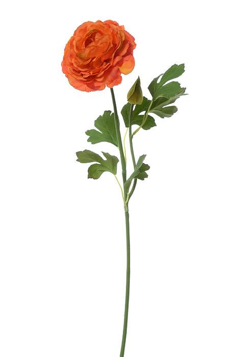 21&quot; Silk Ranunculus Spray Orange