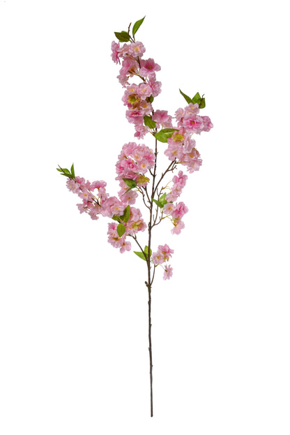49" Silk Cherry Blossom Spray Pink