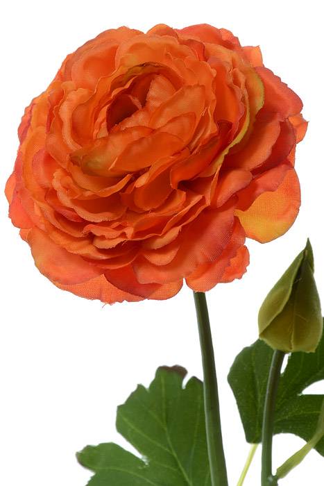 21&quot; Silk Ranunculus Spray Orange