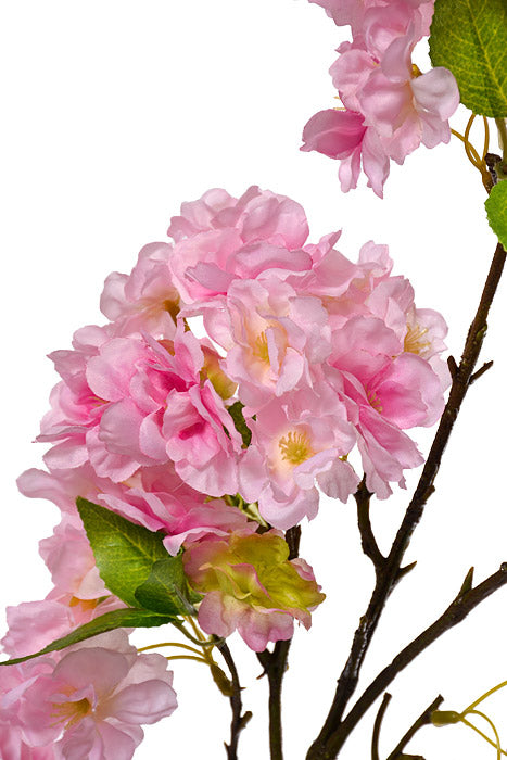 49" Silk Cherry Blossom Spray Pink