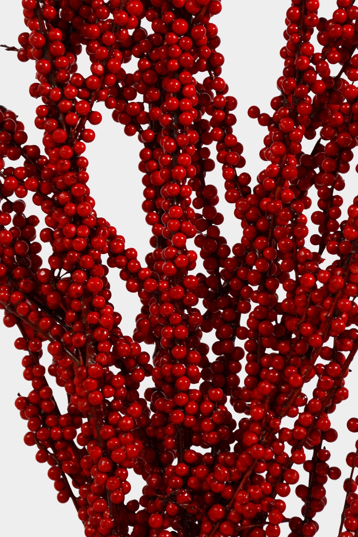 38" Berry Spray Bundle Red