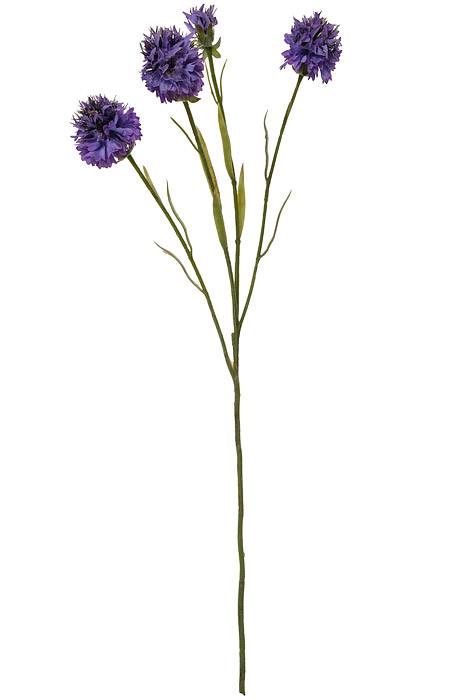 24&quot; Silk Cornflower Spray (Lavender)