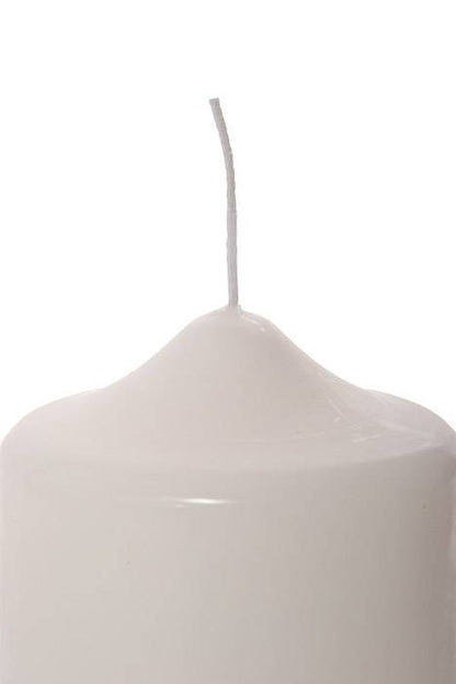 2.8" X 4" Patrician Pillar Candle White