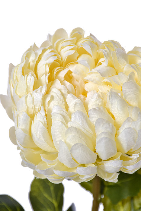 29" Silk Chrysanthemum Spray White
