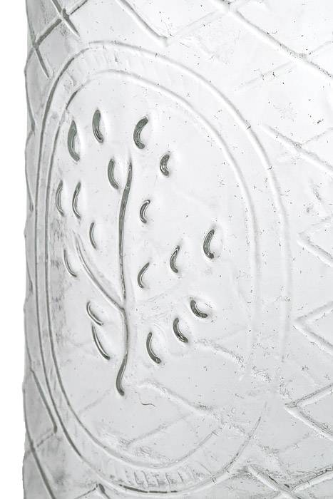 10" X 5.25" Glass Vase Clear