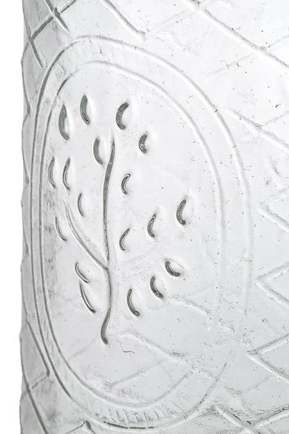 10" X 5.25" Glass Vase Clear