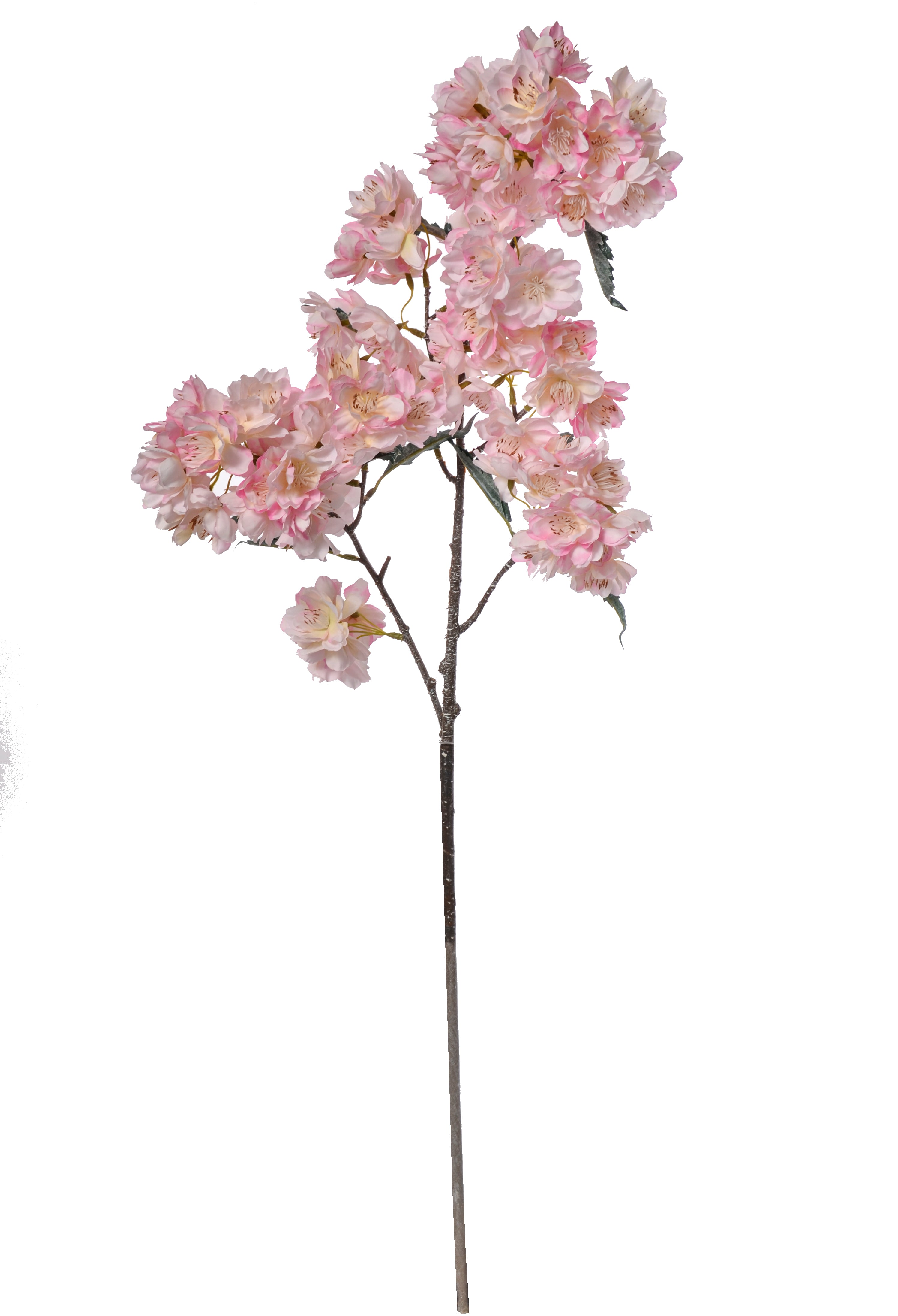 33.5" Silk Cherry Blossom Spray Light Pink