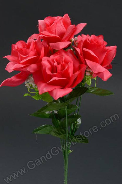 16" Printing Rose Bush American Beauty
