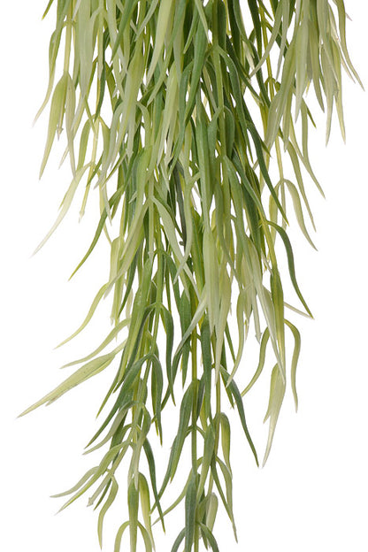 26" Cactus Hanging Bush Green