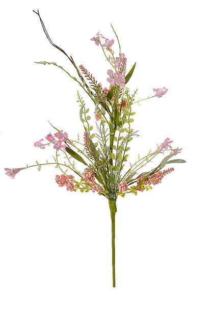 23" Lavender Berry Spray Pink