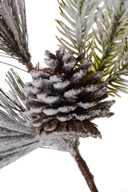 16" Mixed Pine Ball Green