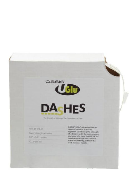 1/2" X 5/8" Uglu Dashes 1000/per Roll