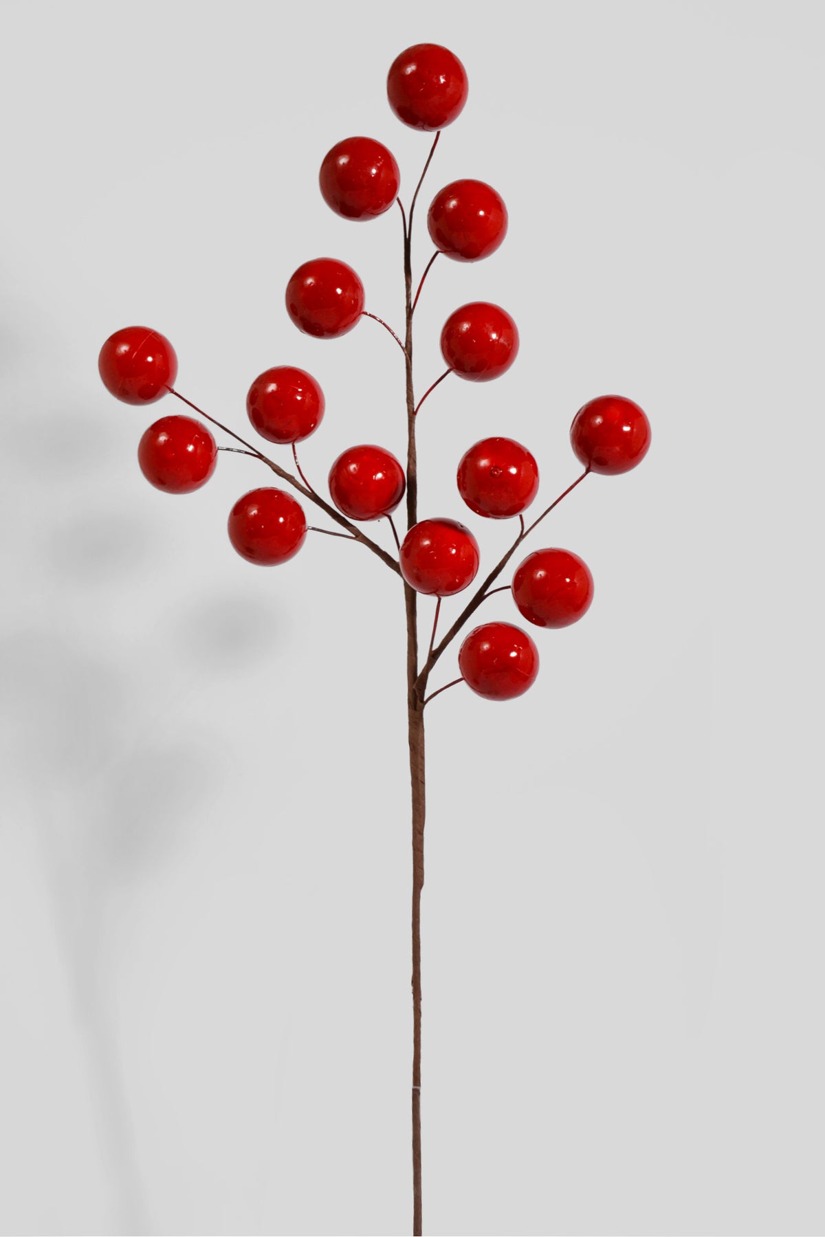 34" Balls Stem Red