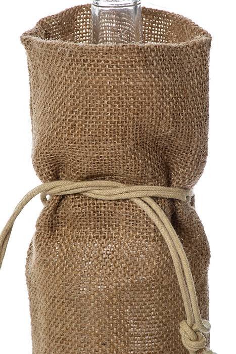 6" X 15"  Jute Wine Bag Pkg/6