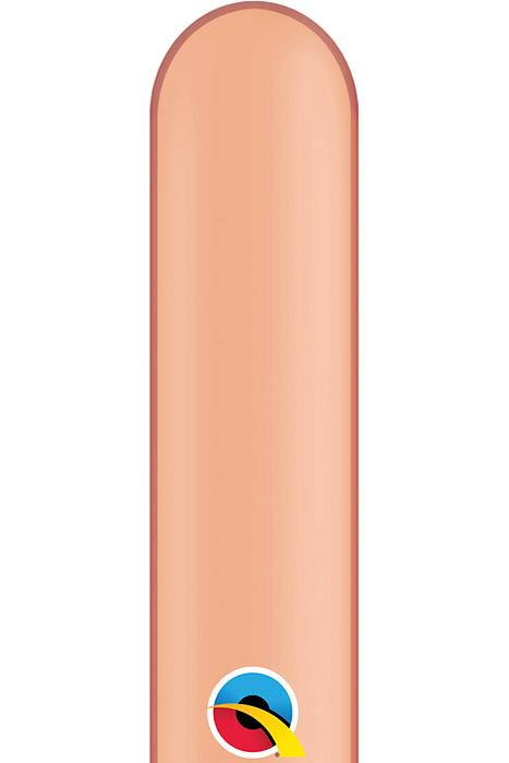 260q-qv Latex Balloon Rose Gold Pkg/100