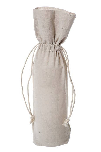 6" X 15"  Jute Wine Bag Pkg/6