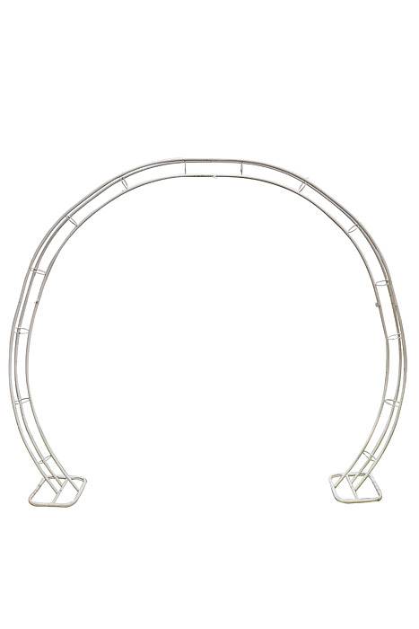 100&quot; X 100&quot; 3 Tube Wedding Arch White