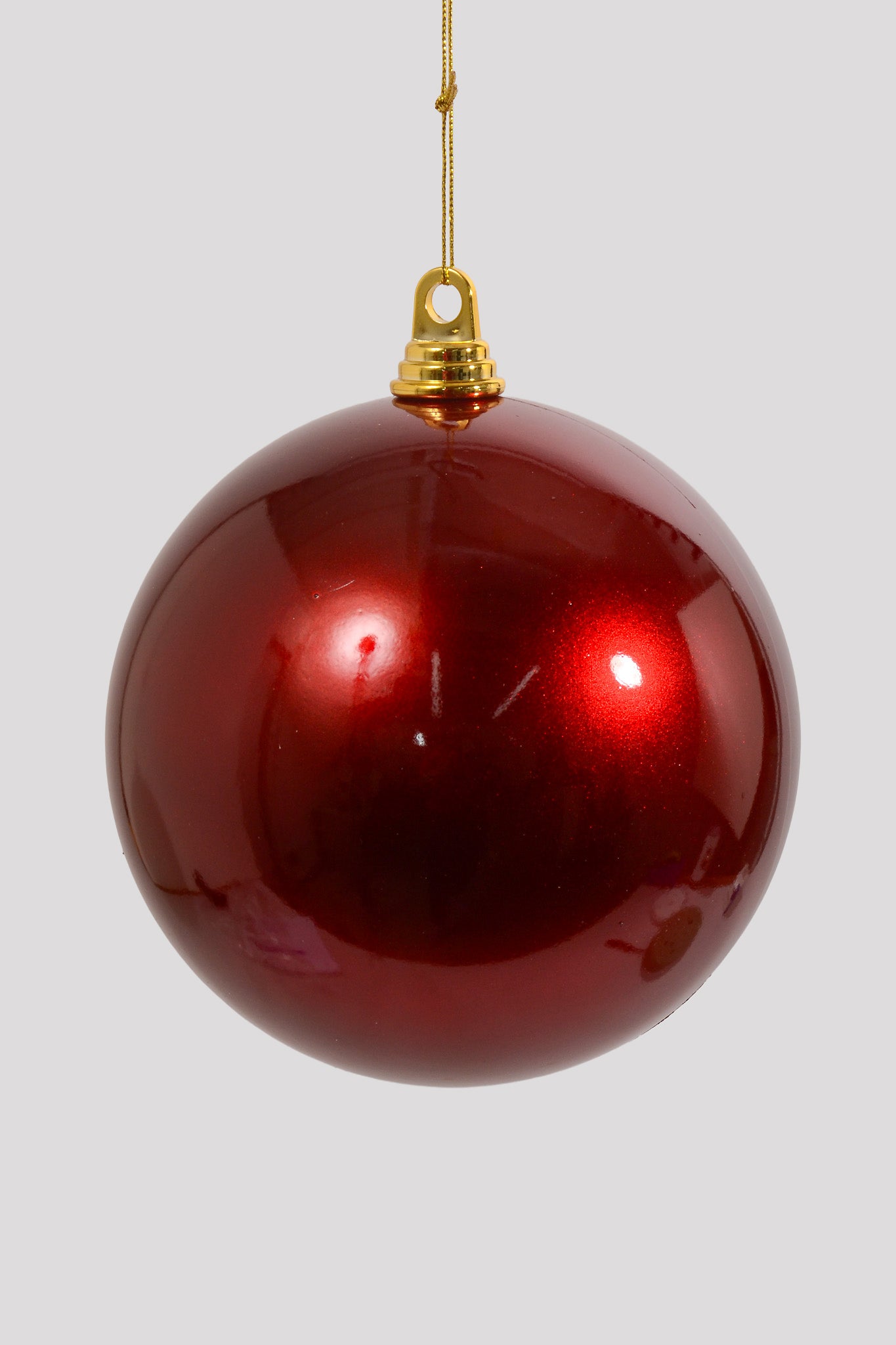 200MM Ornament Ball Burgundy