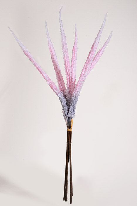 22.5" Artificial Foxtail Grass Bundle Pink