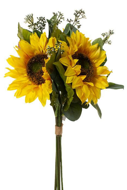 20.5" Silk Sunflower Bundle Gold/yellow