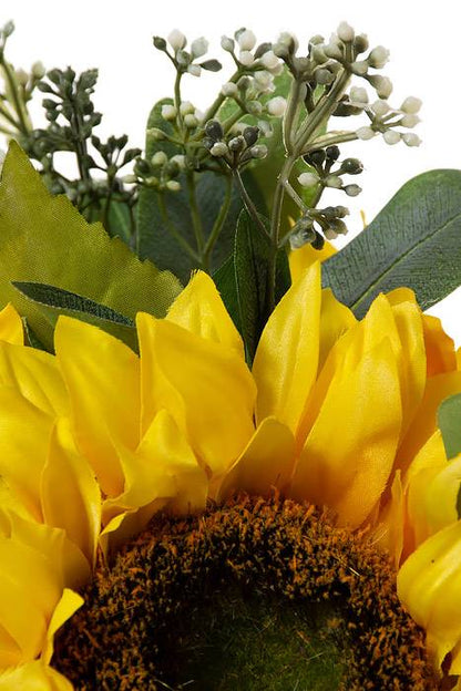 20.5" Silk Sunflower Bundle Gold/yellow