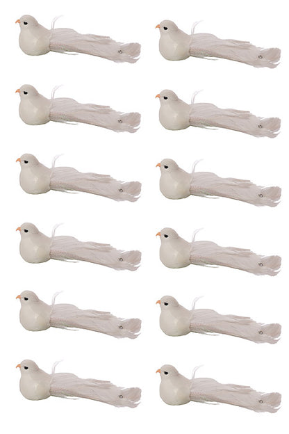 7" Dove White Pkg/12
